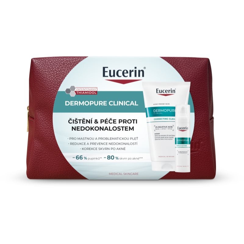 Eucerin DermoPure Clinical Triple Action подаръчен комплект за жени