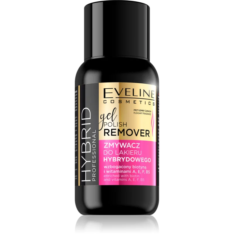 Eveline Cosmetics Hybrid Professional лакочистител с витамини А и Е