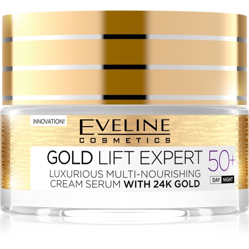 Eveline Cosmetics Gold Lift Expert дневен и нощен крем против бръчки 50+ - Грижа за лице - Сравни цени от 1 магазин с безплатна доставка