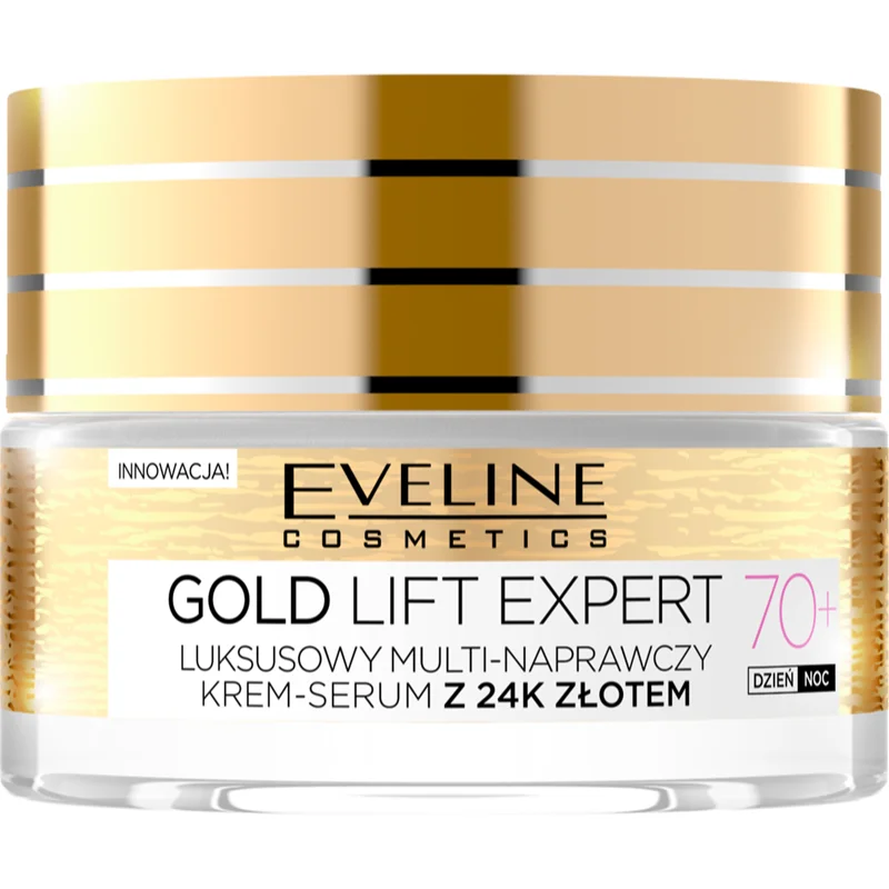 Eveline Cosmetics Gold Lift Expert стягащ крем със злато 70+ - Грижа за лице - Сравни цени от 1 магазин с безплатна доставка