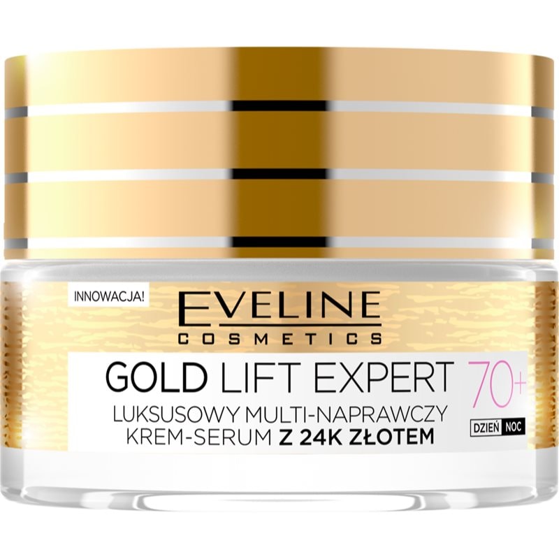 Eveline Cosmetics Gold Lift Expert стягащ крем със злато 70+ - Грижа за лице - Сравни цени от 1 магазин с безплатна доставка