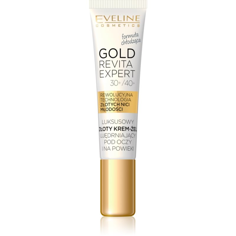 Eveline Cosmetics Eveline Cosmetics Gold Revita Expert стягащ околоочен крем с охлаждащ ефект - Унисекс парфюм 15мл - Сравни цени от 1 магазин с безплатна доставка