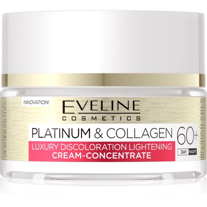 Eveline Cosmetics Platinum & Collagen дневен и нощен крем против бръчки 60+ - Грижа за лице - Сравни цени от 1 магазин с безплатна доставка