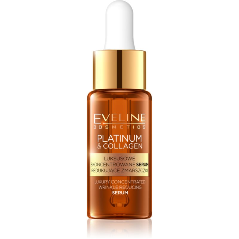 Eveline Cosmetics Platinum & Collagen концентриран серум против бръчки - Грижа за лице - Сравни цени от 1 магазин с безплатна доставка