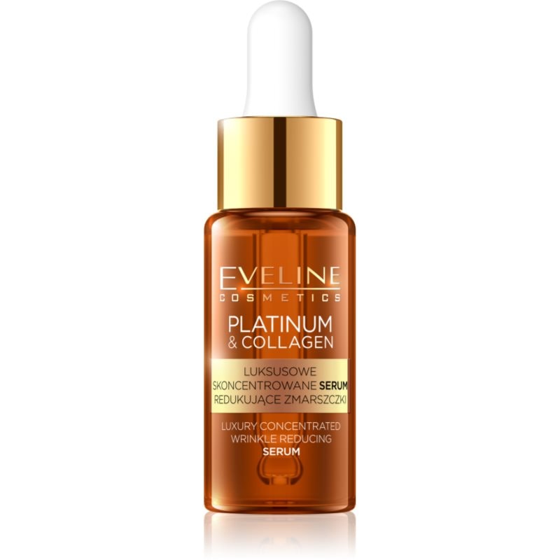 Eveline Cosmetics Platinum & Collagen концентриран серум против бръчки - Грижа за лице - Сравни цени от 1 магазин с безплатна доставка