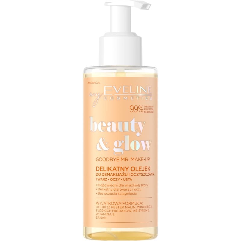 Eveline Cosmetics Beauty & Glow Goodbye Mr. Makeup! почистващо и премахващо грима масло