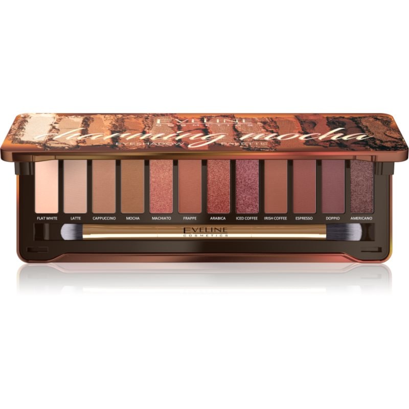 Eveline Cosmetics Charming Mocha палитра сенки за очи - Грим - Сравни цени от 1 магазин с безплатна доставка