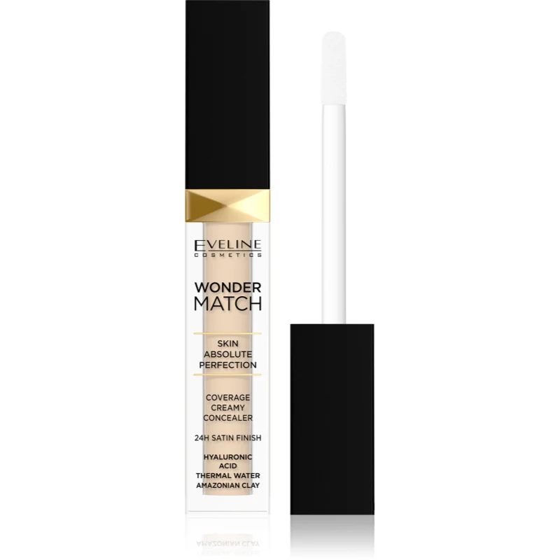 Eveline Cosmetics Wonder Match кремообразен покривен коректор 24 часа - Грим - Сравни цени от 1 магазин с безплатна доставка