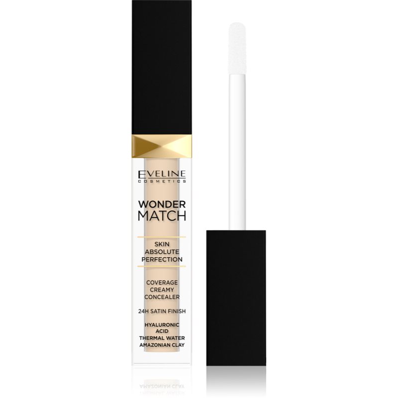 Eveline Cosmetics Eveline Cosmetics Wonder Match кремообразен покривен коректор 24 часа - Унисекс парфюм 7мл - Сравни цени от 1 магазин с безплатна доставка