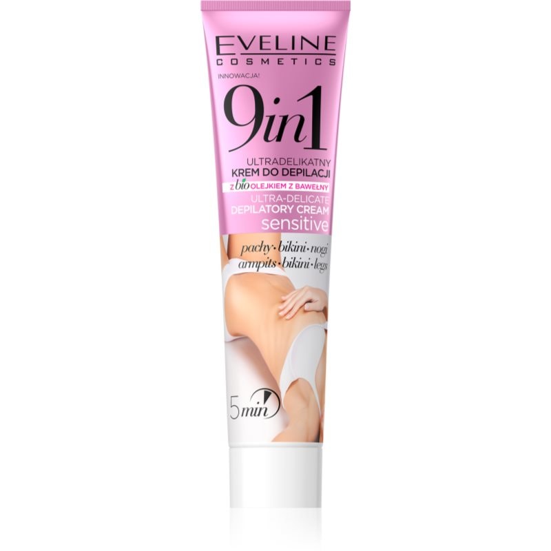 Eveline Cosmetics Sensitive крем за депилация за чувствителна кожа - Грижа за тяло - Сравни цени от 1 магазин с безплатна доставка