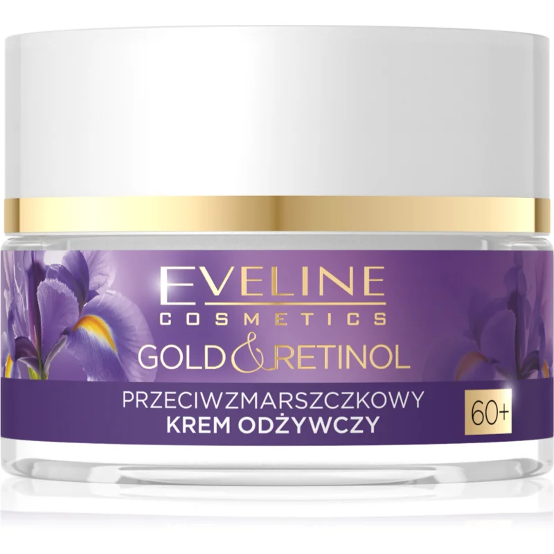 Eveline Cosmetics Gold & Retinol интензивно подхранващ крем против бръчки 60+ - Грижа за лице - Сравни цени от 1 магазин с безплатна доставка