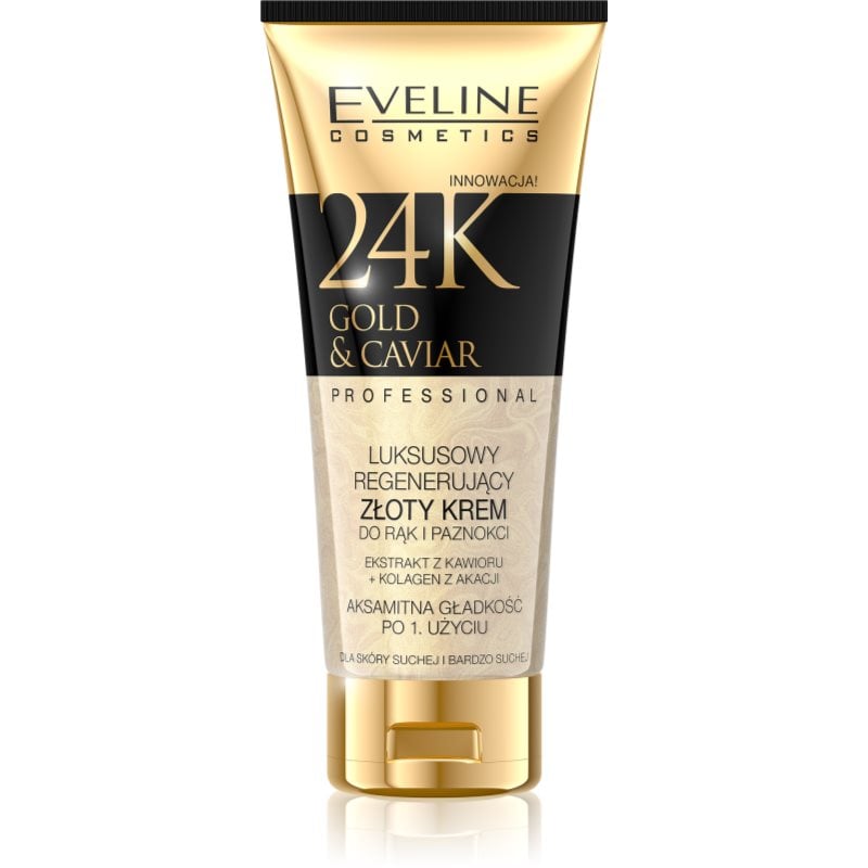 Eveline Cosmetics 24k Gold & Caviar крем за ръце и нокти