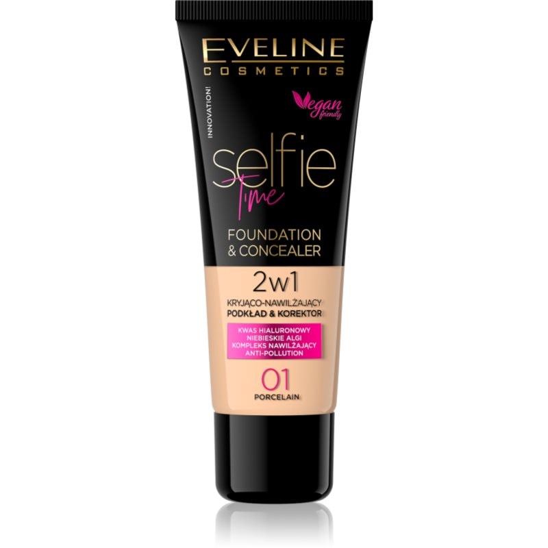 Eveline Cosmetics Eveline Cosmetics Selfie Time грим и коректор 2 в 1 - Унисекс парфюм 30мл - Сравни цени от 1 магазин с безплатна доставка
