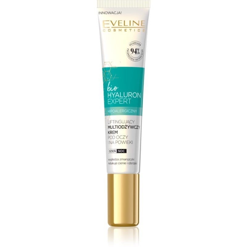 Eveline Cosmetics Bio Hyaluron Expert подхранващ крем за околоочния контур - Грижа за лице - Сравни цени от 1 магазин с безплатна доставка