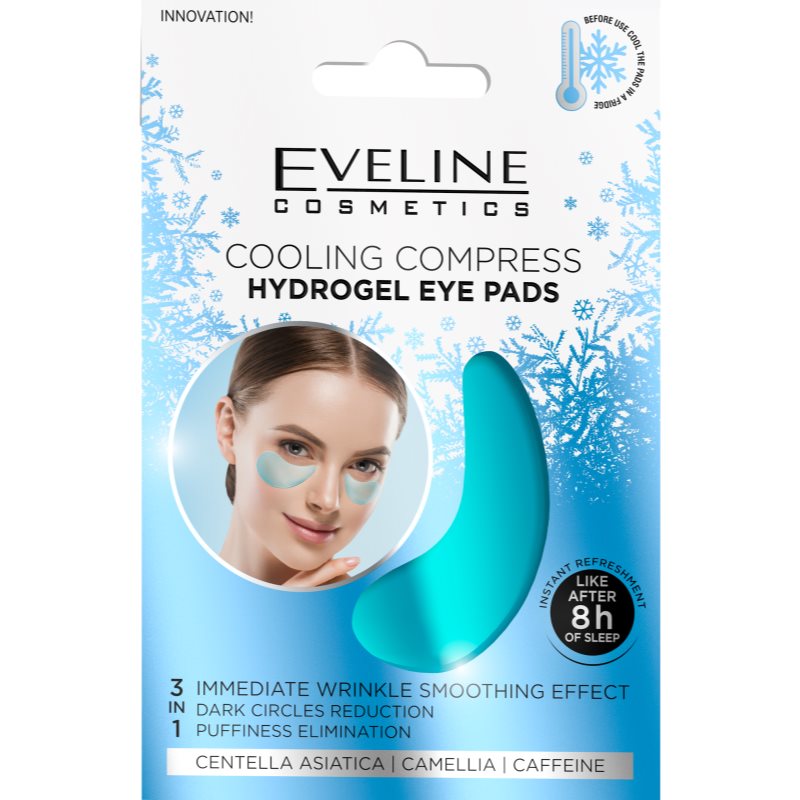 Eveline Cosmetics Hydra Expert хидрогелова маска за зоната около очите с охлаждащ ефект - Грижа за лице - Сравни цени от 1 магазин с безплатна доставка