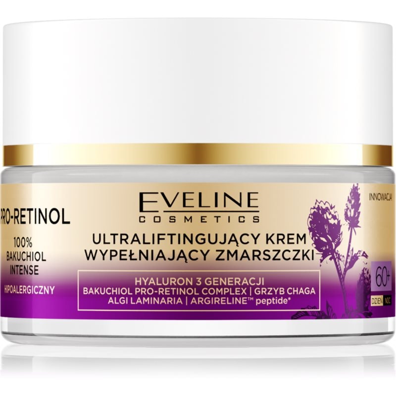 Eveline Cosmetics Pro-Retinol 100% Bakuchiol Intense ултра лифтинг крем за лице 60+ - Грижа за лице - Сравни цени от 1 магазин с безплатна доставка