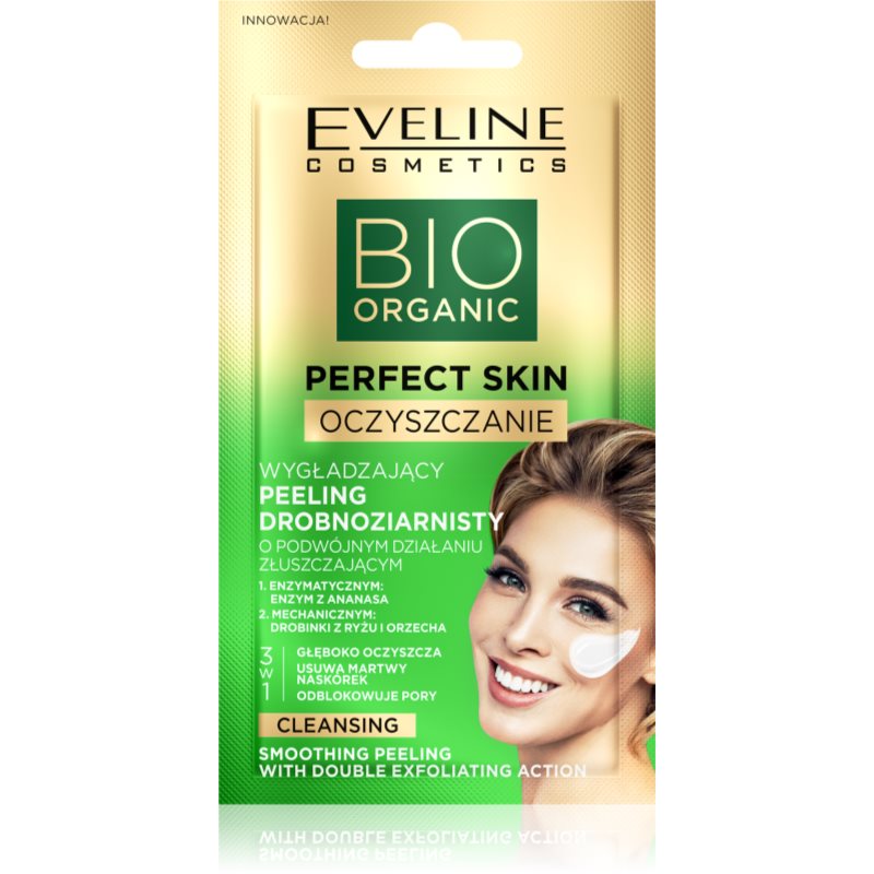 Eveline Cosmetics Eveline Cosmetics Perfect Skin Double Exfoliation изглаждащ пилинг 2 в 1 - Унисекс парфюм 8мл - Сравни цени от 1 магазин с безплатна доставка