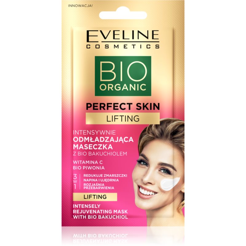 Eveline Cosmetics Perfect Skin Bio Bakuchiol интензивна подмладяваща маска - Грижа за лице - Сравни цени от 1 магазин с безплатна доставка