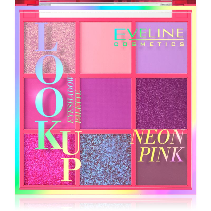 Eveline Cosmetics Look Up Neon Pink палитра сенки за очи - Грим - Сравни цени от 1 магазин с безплатна доставка