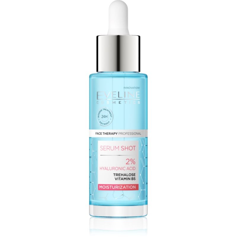 Eveline Cosmetics Serum Shot 2% Hyaluronic Acid хидратиращ и подхранващ серум