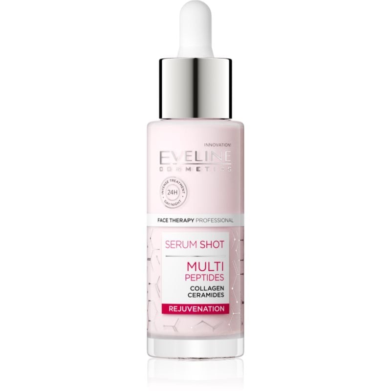 Eveline Cosmetics Serum Shot Multi Peptides подмладяващ серум за лице с колаген