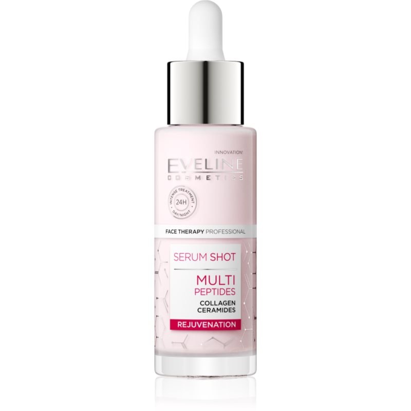 Eveline Cosmetics Serum Shot Multi Peptides подмладяващ серум за лице с колаген - Грижа за лице - Сравни цени от 1 магазин с безплатна доставка