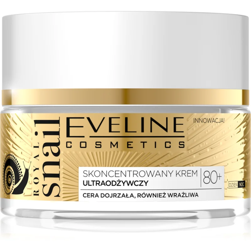 Eveline Cosmetics Royal Snail интензивно подхранващ крем за дълбоки бръчки 80+ - Грижа за лице - Сравни цени от 1 магазин с безплатна доставка