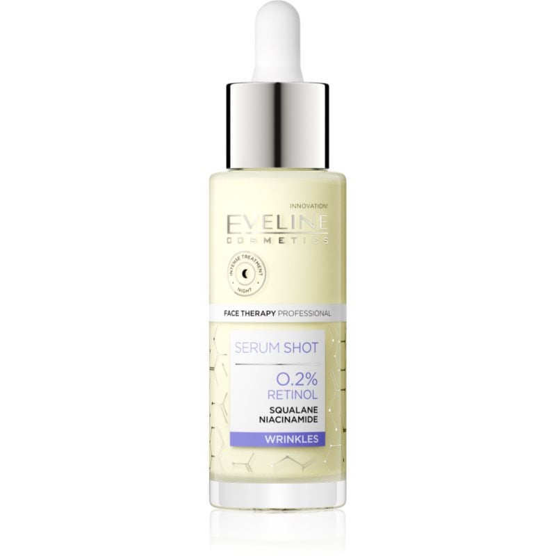 Eveline Cosmetics Serum Shot 0,2% Retinol нощен серум против бръчки
