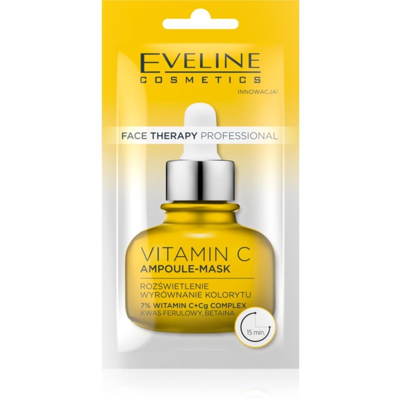 Eveline Cosmetics Face Therapy Vitamin C маска-крем за озаряване на лицето - Грижа за лице - Сравни цени от 1 магазин с безплатна доставка
