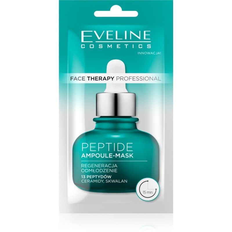 Eveline Cosmetics Eveline Cosmetics Face Therapy Peptide маска-крем за регенерация и възстановяване на кожата - Унисекс парфюм 8мл - Сравни цени от 1 магазин с безплатна доставка