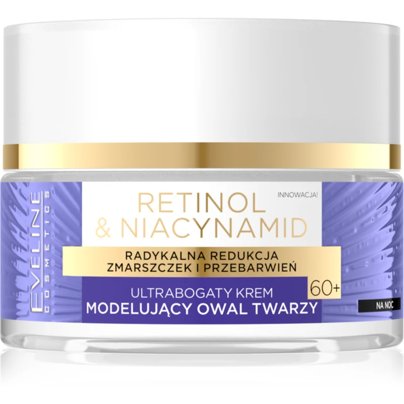 Eveline Cosmetics Retinol & Niacynamid интензивен възстановяващ нощен крем 60+ - Грижа за лице - Сравни цени от 1 магазин с безплатна доставка