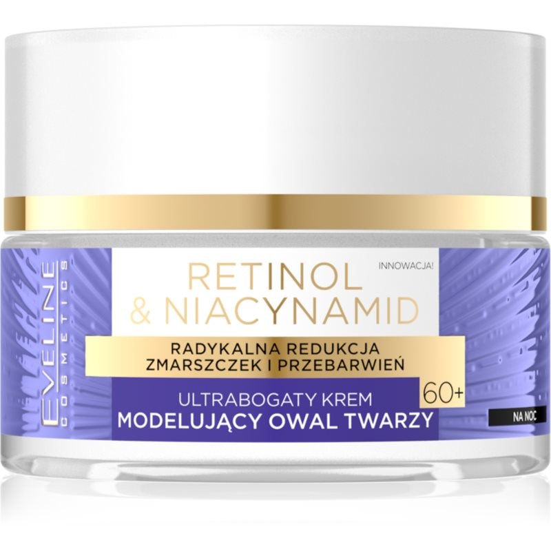 Eveline Cosmetics Retinol & Niacynamid интензивен възстановяващ нощен крем 60+ - Грижа за лице - Сравни цени от 1 магазин с безплатна доставка