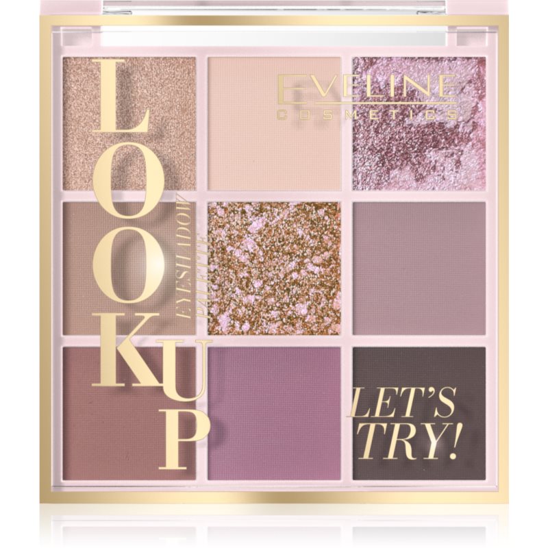 Eveline Cosmetics Look Up Let's Try! палитра сенки за очи - Грим - Сравни цени от 1 магазин с безплатна доставка