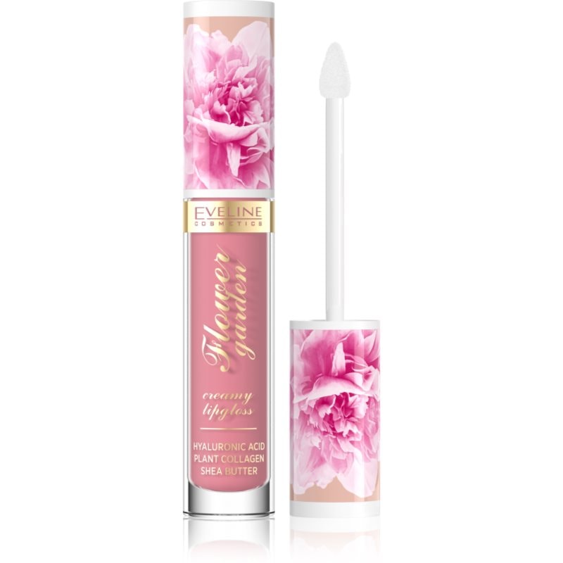 Eveline Cosmetics Flower Garden кремообразен гланц за устни с хиалуронова киселина - Грим - Сравни цени от 1 магазин с безплатна доставка