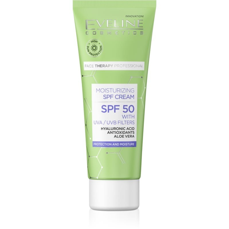 Eveline Cosmetics Face Therapy Professional дневен хидратиращ крем SPF 50 - Грижа за лице - Сравни цени от 1 магазин с безплатна доставка