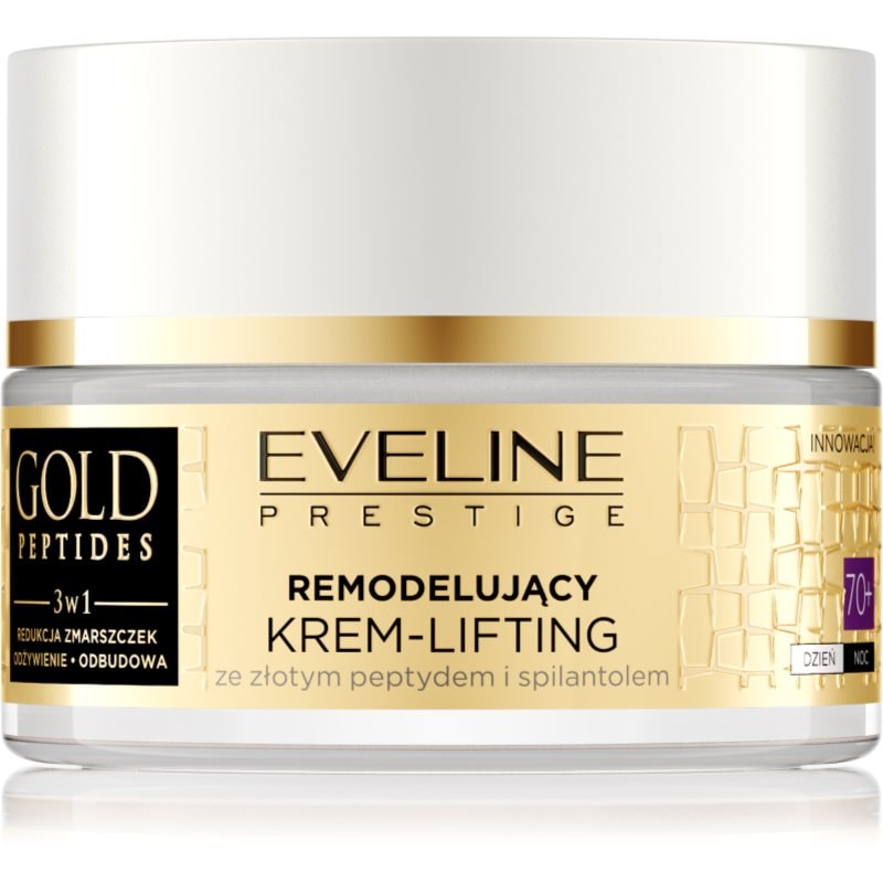Eveline Cosmetics Eveline Cosmetics Gold Peptides лифтинг крем за зряла кожа 70+ - Унисекс парфюм 50мл - Сравни цени от 1 магазин с безплатна доставка