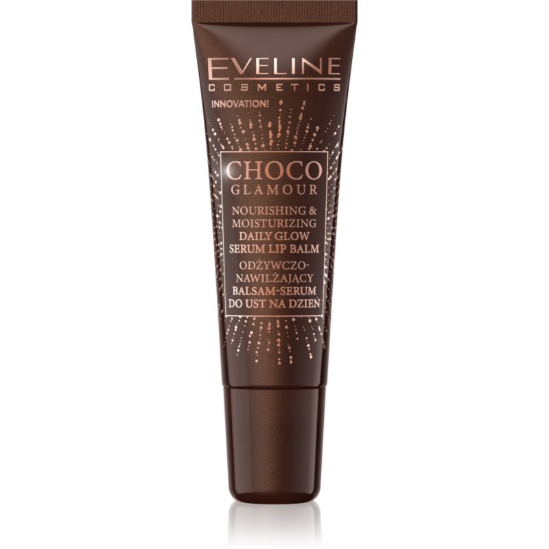 Eveline Cosmetics Choco Glamour подхранващ и хидратиращ балсам за устни - Грижа за лице - Сравни цени от 1 магазин с безплатна доставка