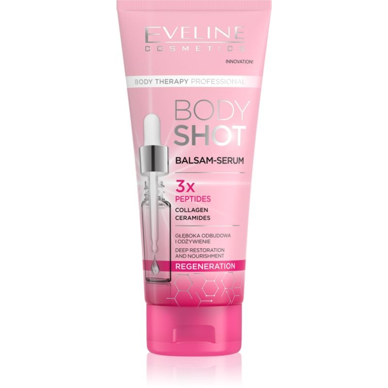 Eveline Cosmetics Body Shot 3x Peptides регенериращ балсам за много суха кожа