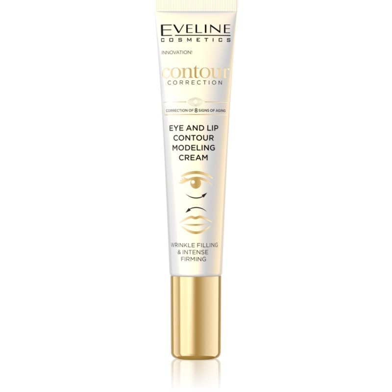Eveline Cosmetics Eveline Cosmetics Contour Correction стягащ лифтинг крем за очи и устни - Унисекс парфюм 20мл - Сравни цени от 1 магазин с безплатна доставка