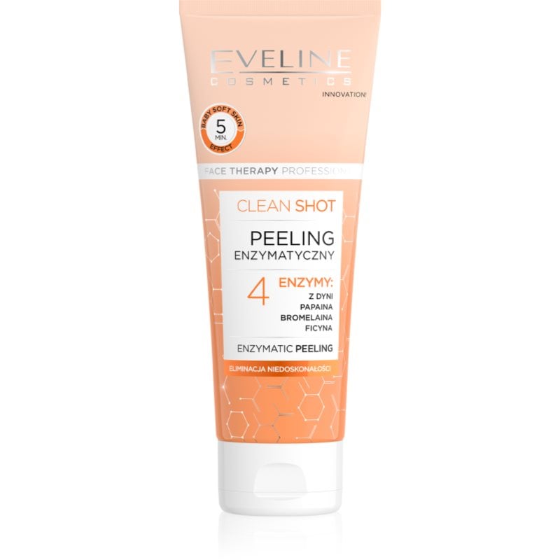 Eveline Cosmetics Clean Shot 4 Enzymes ензиматичен пилинг против несъвършенства на кожата