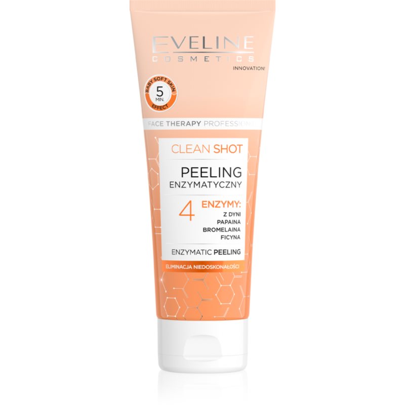 Eveline Cosmetics Clean Shot 4 Enzymes ензиматичен пилинг против несъвършенства на кожата - Грижа за лице - Сравни цени от 1 магазин с безплатна доставка