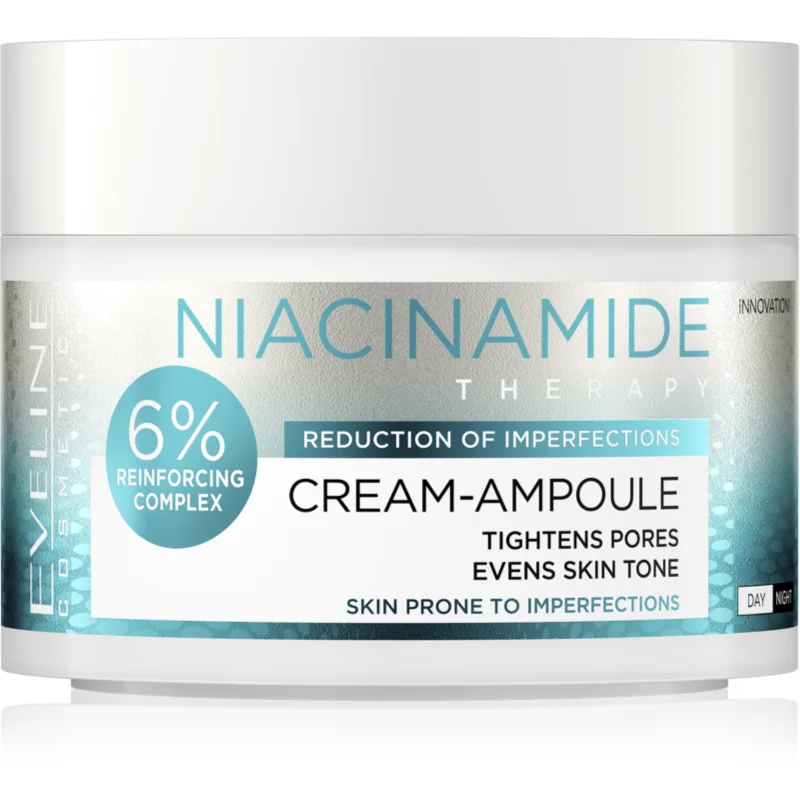 Eveline Cosmetics Cream-Ampoule Niacinamide хидратиращ крем против несъвършенства на кожата