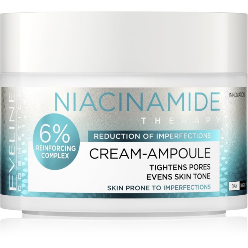 Eveline Cosmetics Cream-Ampoule Niacinamide хидратиращ крем против несъвършенства на кожата - Грижа за лице - Сравни цени от 1 магазин с безплатна доставка