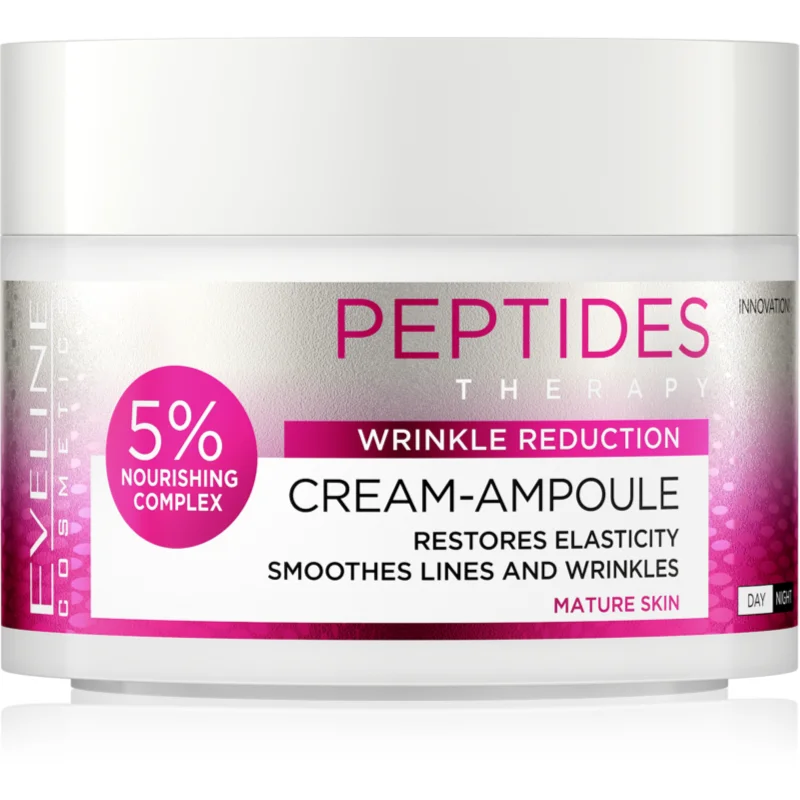 Eveline Cosmetics Cream-Ampoule Peptides стягащ крем против бръчки - Грижа за лице - Сравни цени от 1 магазин с безплатна доставка