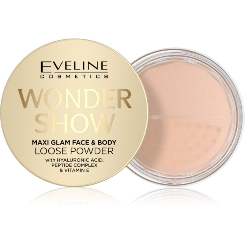 Eveline Cosmetics Wonder Show озаряваща насипна пудра за лице и тяло Maxi Glam - Грим - Сравни цени от 1 магазин с безплатна доставка