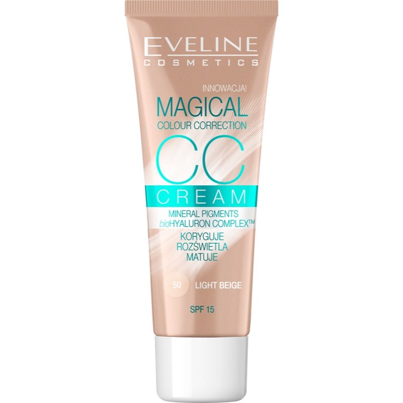 Eveline Cosmetics Magical Colour Correction CC крем SPF 15 - Грижа за лице - Сравни цени от 1 магазин с безплатна доставка