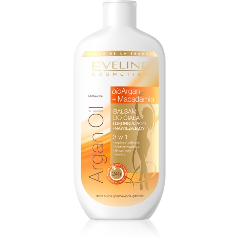 Eveline Cosmetics Argan Oil хидратиращ и стягащ лосион за тяло - Грижа за тяло - Сравни цени от 1 магазин с безплатна доставка