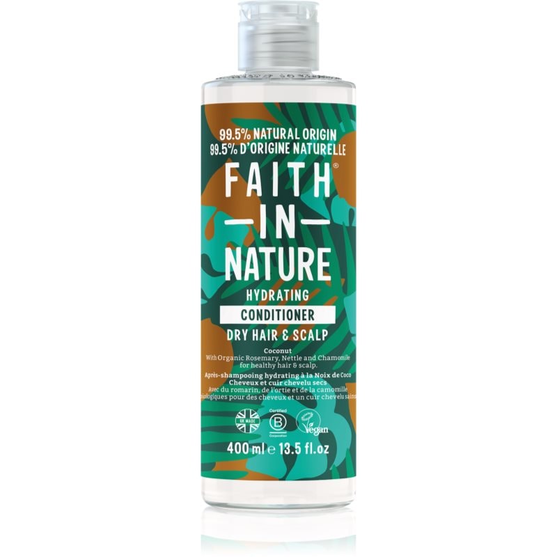 Faith In Nature Coconut хидратиращ балсам за нормална към суха коса - Грижа за коса - Сравни цени от 1 магазин с безплатна доставка