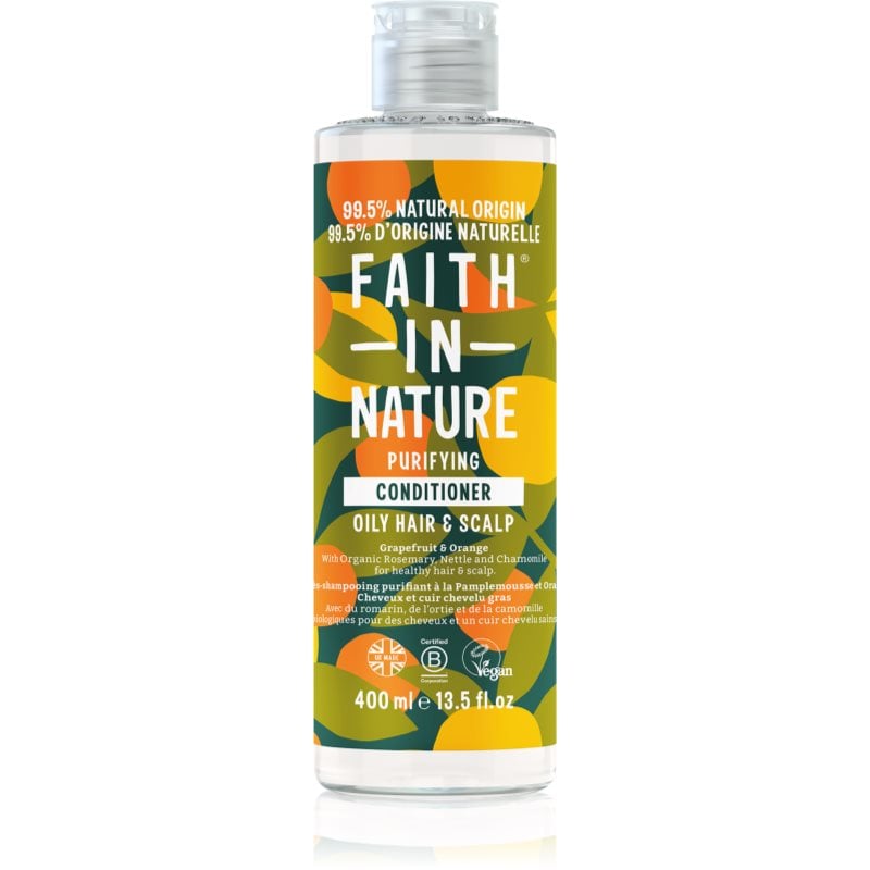 Faith In Nature Grapefruit & Orange природен балсам за нормална към суха коса