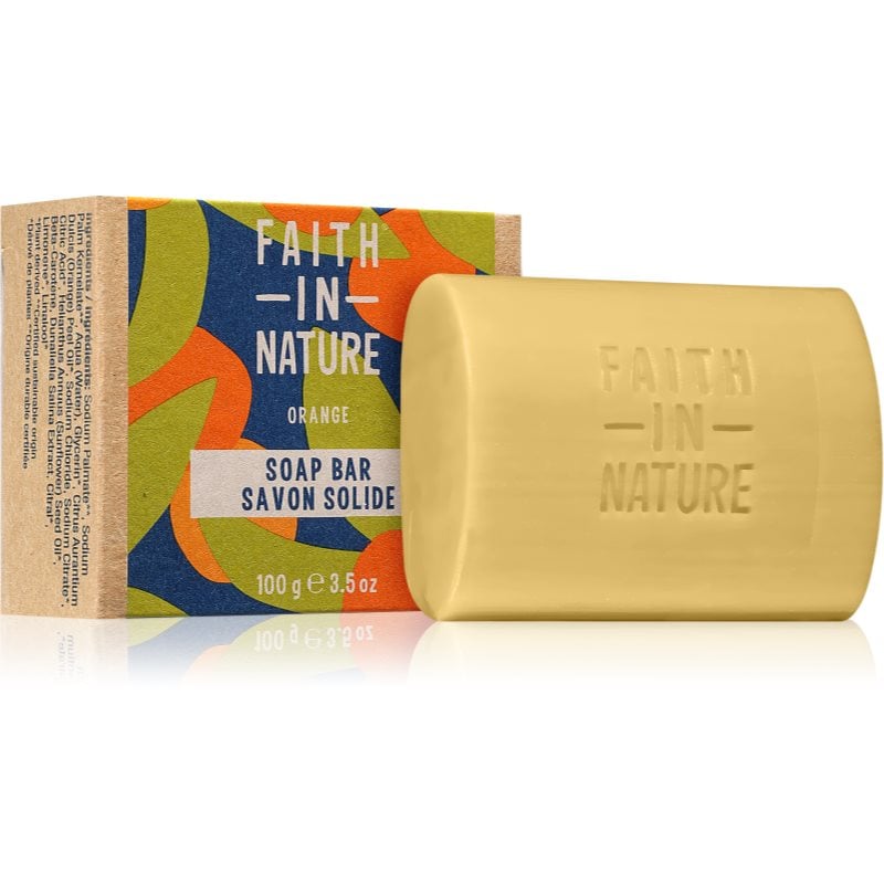 Faith In Nature Hand Made Soap Orange естествен твърд сапун